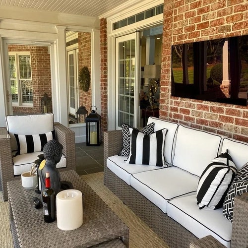 Custom Outdoor Cushions Patio Cushions Sofa Cushions Etsy