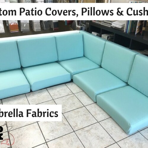 Custom Patio Covers Pillows & Cushions Etsy
