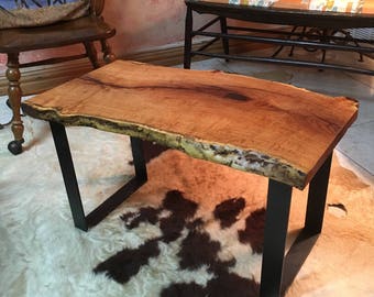 Live Edge Mesquite Coffee Table