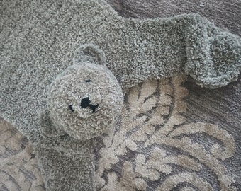 Snuggle Faux Fur Bear Rug