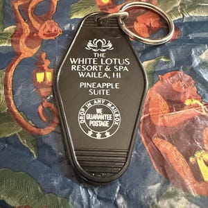 The White Lotus Resort & Spa Pineapple Suite Key Tag or Fob