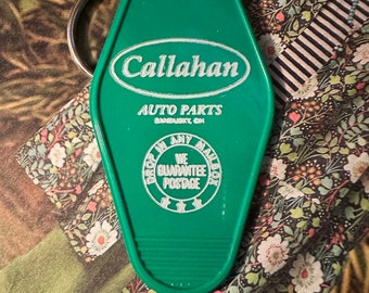 Callahan Auto Parts Tommy Boy Retro-Style Key Tag