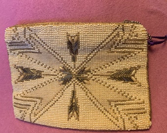 Very vintage beaded purse