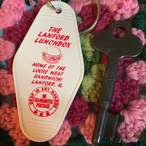 The Lanford Lunchbox Loose Meat Key Fob (Roseanne)