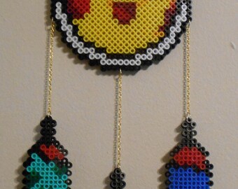 Wolf Link Dreamcatcher Perler Bugelperlen Perler Bead Designs