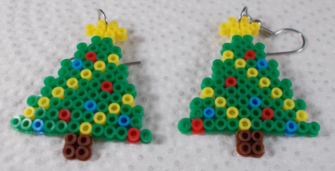 Easy Perler Bead Christmas Ornaments – Krysanthe