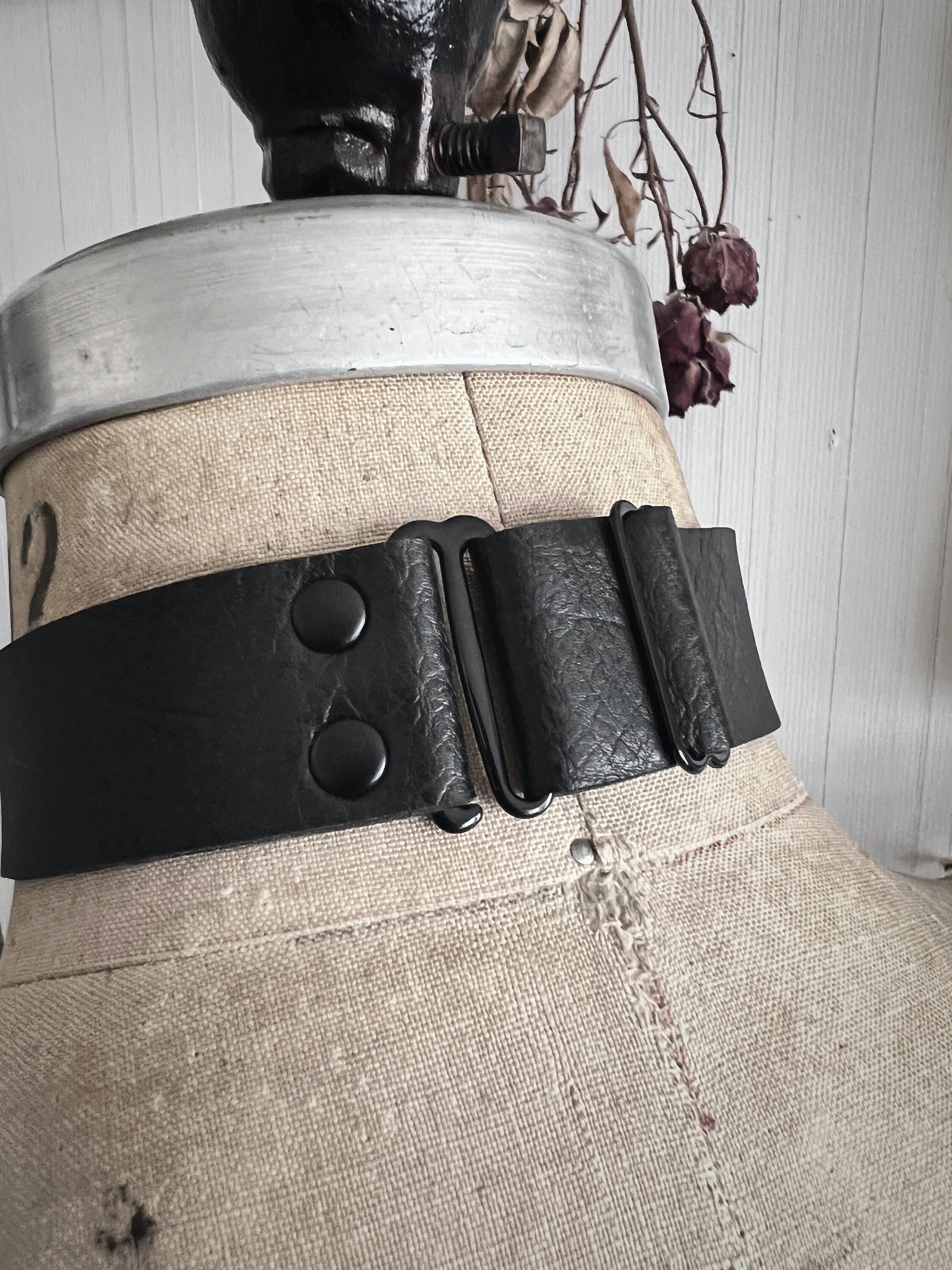 4 Piece Set Vegan Leather Black Upper Arm Cuff Set Minimal Etsy