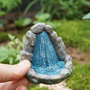 Miniature Tiny Cascade  Figure Fairy Garden Supplies Terrarium Accessories
