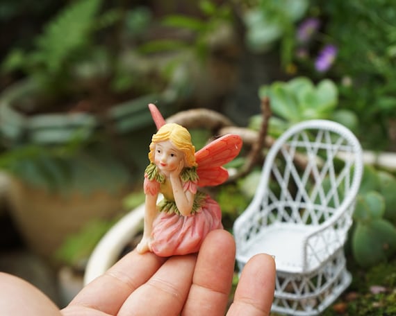Figuras de hadas en miniatura para jardín de hadas o terrario -  España