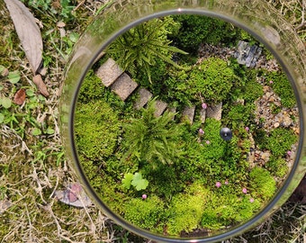 10pcs Miniature Tiny Stepping Stone Figure Fairy Garden Supplies Terrarium Accessories