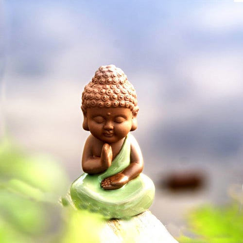 Accessories Miniature Dollhouse FAIRY GARDEN Happy Buddha Accessories Miniature Dollhouse FAIRY GARDEN Happy Buddha