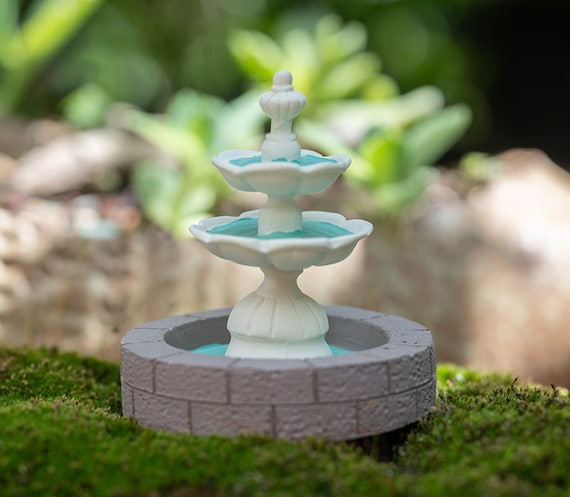 Fairy Fountain Kit Accessories Miniature Dollhouse FAIRY GARDEN 