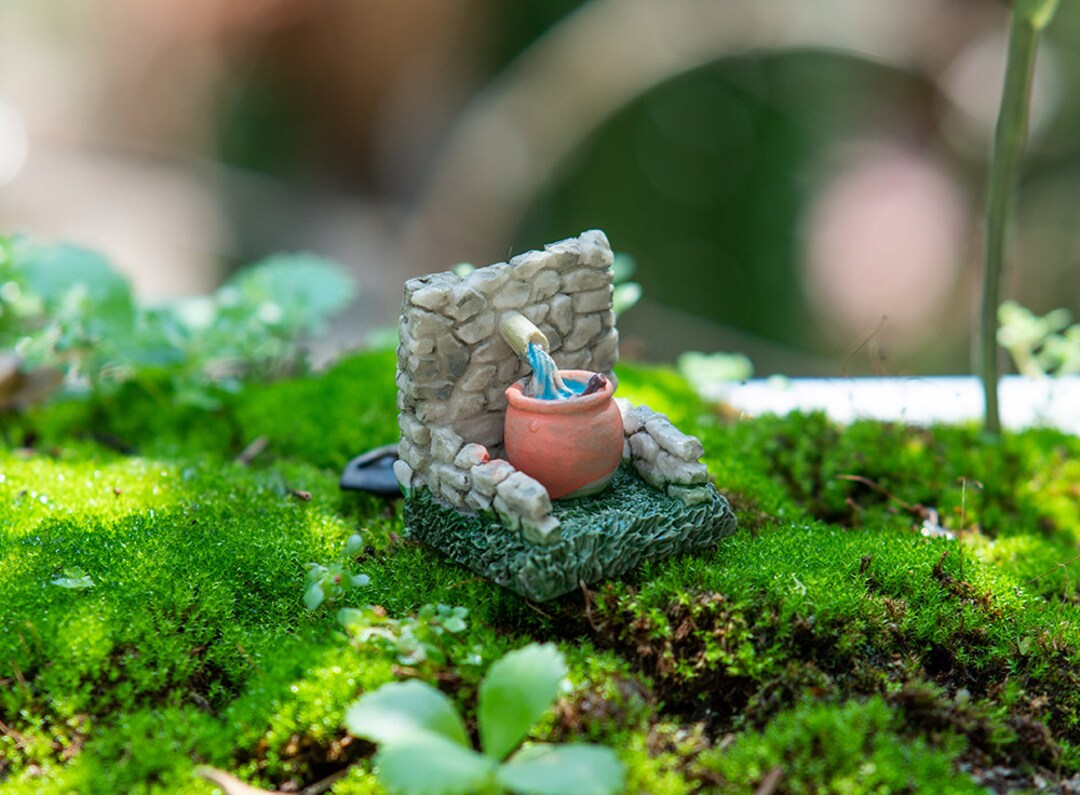 Miniature Tiny Pool Figure Fairy Garden Supplies Terrarium Accessories ...