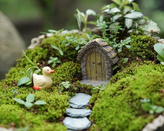 Fairy Garden Houses Mini Animals Figurines Set 26Pcs Fairy