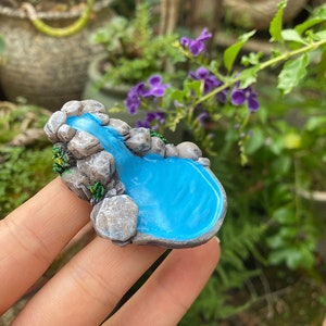 Miniature Tiny Pool Figure Fairy Garden Supplies Terrarium Accessories