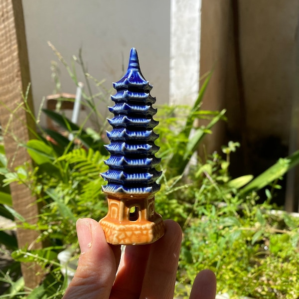 Miniature Small Zen Style Mixed Size Nine Storey Pagoda Figure Fairy Garden Supplies Terrarium / Aquarium Accessories