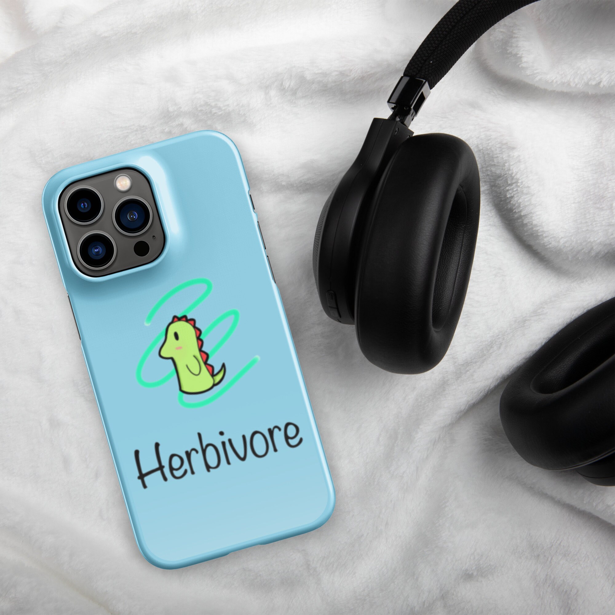 Herbivore Custom Design Matte/Glossy Snap case for iPhone®
