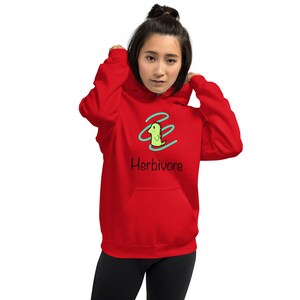 Herbivore Custom Design Unisex Hoodie Men’s and Women’s Cotton/Polyester