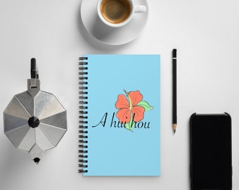 A Hui Hou Spiral notebook Custom Design For Office or Personal Use