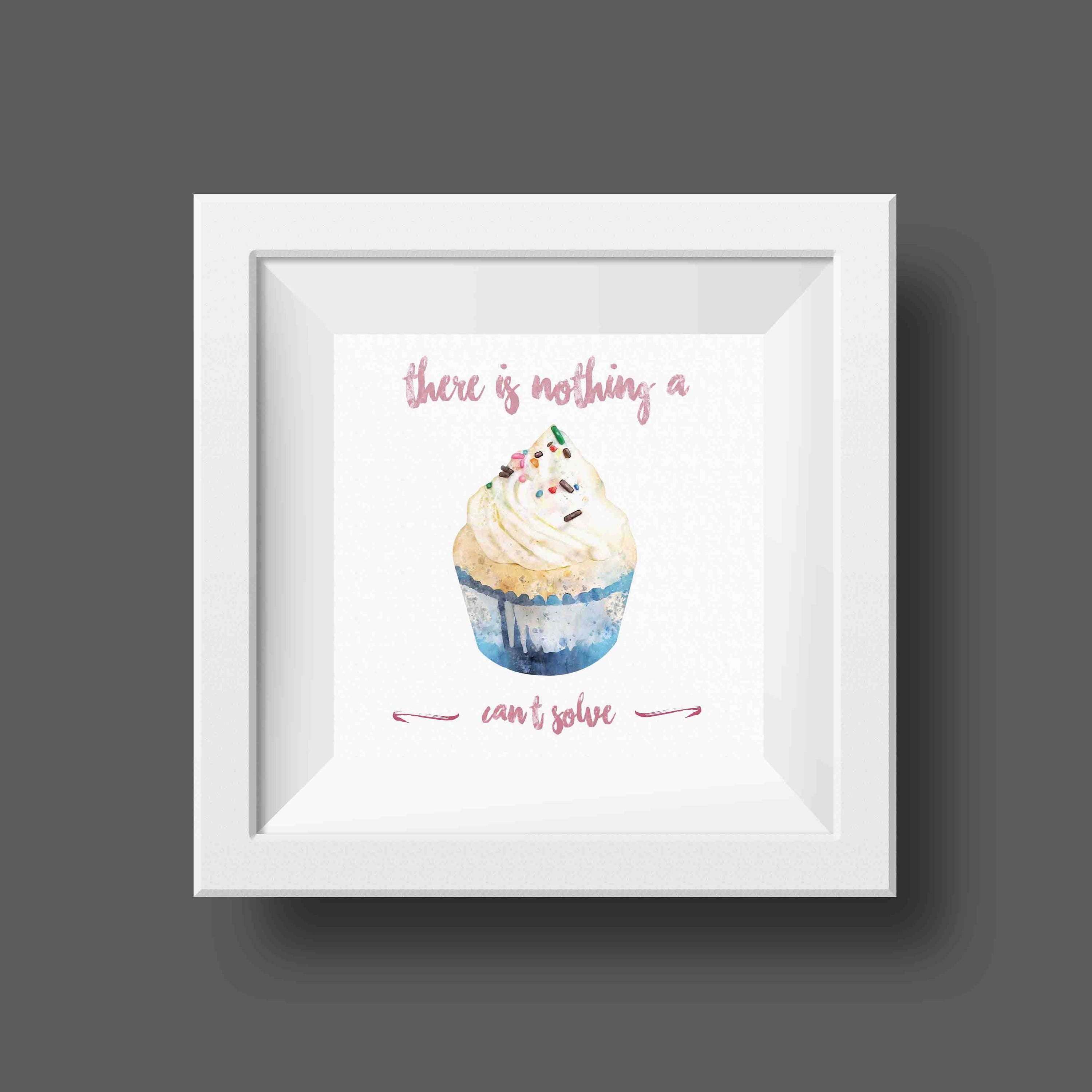 Birthday Cupcake Clipart Digital Die Cut Digital Art - Etsy