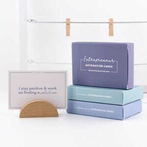 BUSINESS OWNER BUNDLE: Affirmation Cards for Entrepreneurs, Confidence & Success