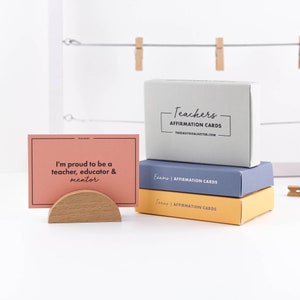 LEHRER & SCHÜLER PAKET: Affirmationskarten für Lehrer, Jugendliche und Prüfungen