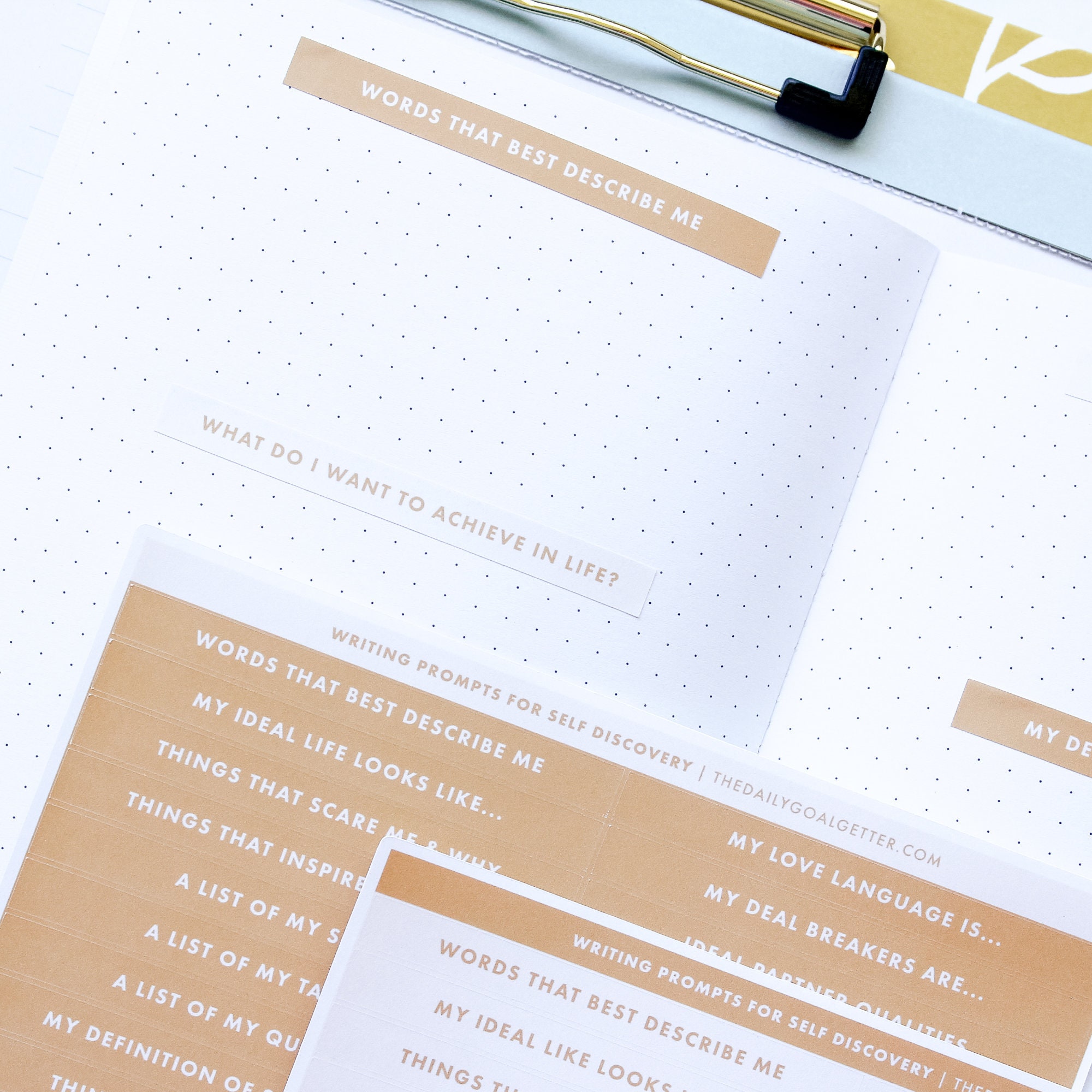 Manifest Journal Prompts for Self Discovery Journal Writing | Etsy