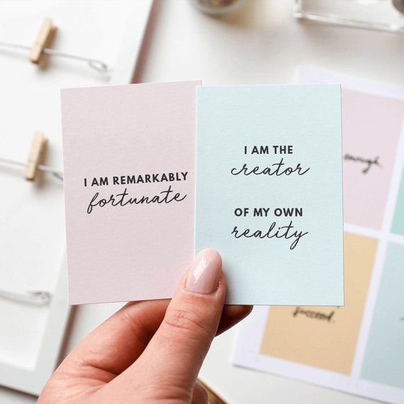 affirmation card printers