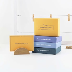 FAMILY BUNDLE: Affirmation cards for Women, Men, Kids & Teens