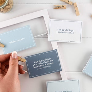 Affirmations de guérison pour l'âme, Cadeaux de guérison pour les femmes, Cartes d'affirmation de guérison spirituelle, Cadeau de la perte d'un être cher, Citations sur la guérison