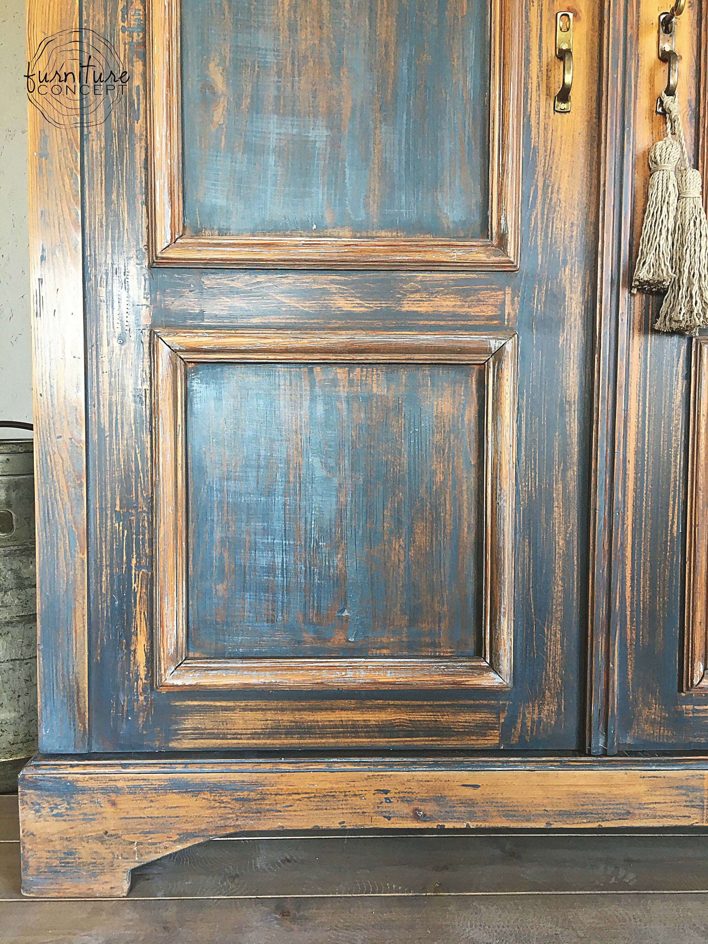 Armario rústico de madera maciza antigua Muebles rústicos | Etsy