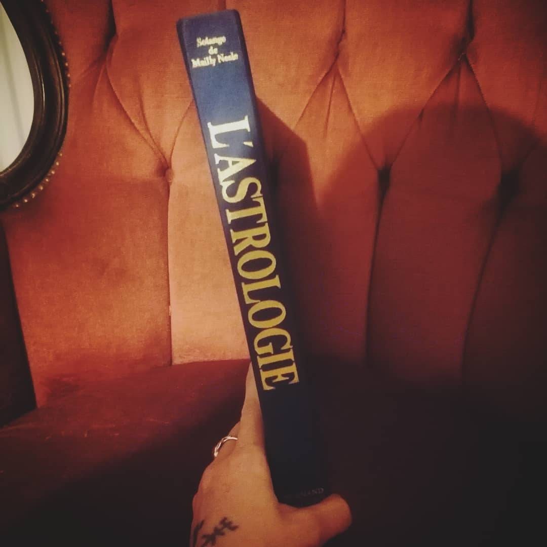 Grand Livre Astrologie Oddities Cabinet de Curiosité Sorcellerie Carte Tarot