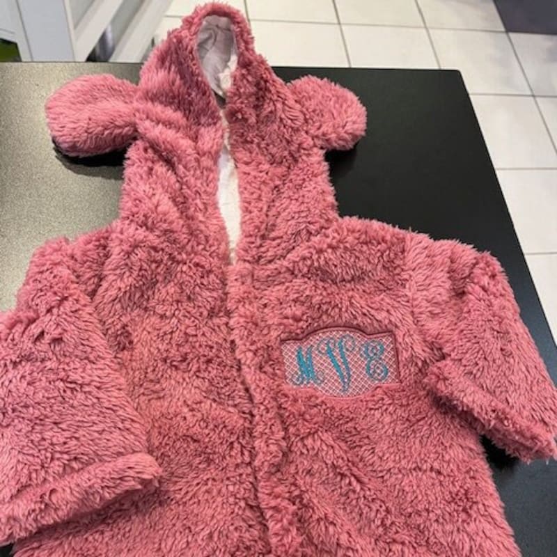 Baby Textured Button Front Hooded Jumpsuit with Pockets