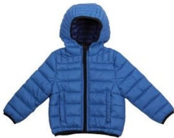 Silver Dray Puffer Jacket Winter 