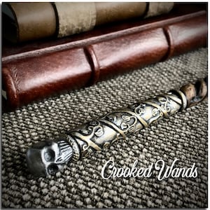 Hand Carved Beech Wand // Hand Carved Wand // Wizard Wand // Magic Wands // Wooden Wand