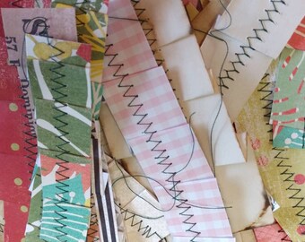 Basic Sewn Paper Ribbons