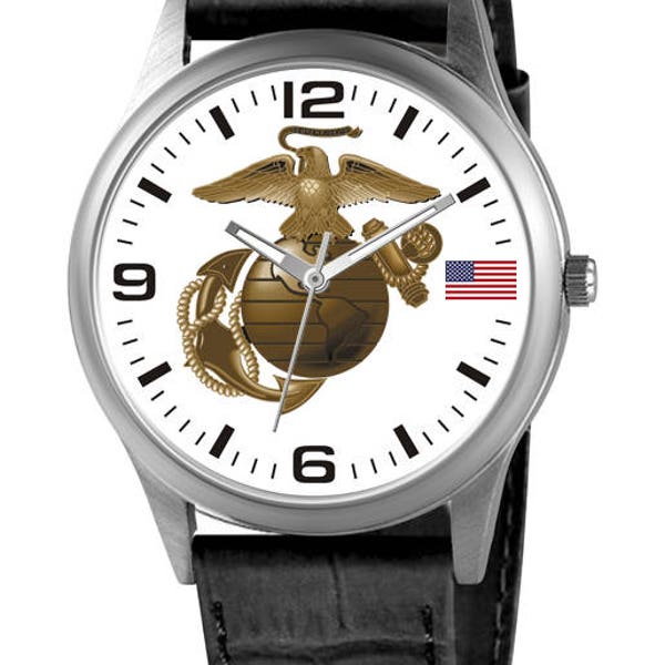 Marine Corps Clock Etsy