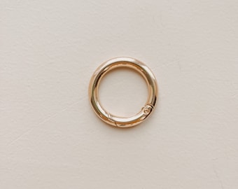 Anillo de cierre/complemento, dorado, anillo dividido