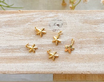 Gold Starfish Charm - Add On