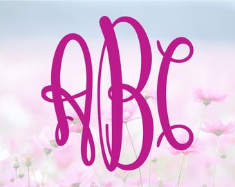 Keepsake Monogram SVG, Alphabet Letters SVG, Monogram Font, SVG Cutting Fonts, Svg Files, Svg files for silhouette