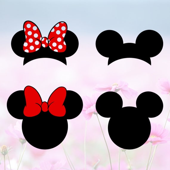 Mickey Minnie SVG Disney Svg Mickey Minnie Designs Cut File | Etsy Canada