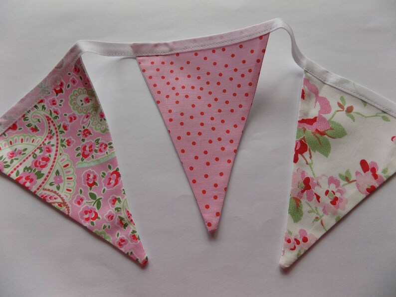 Cath Kidston Bunting Garland Vintage Style Shabby Chic Etsy
