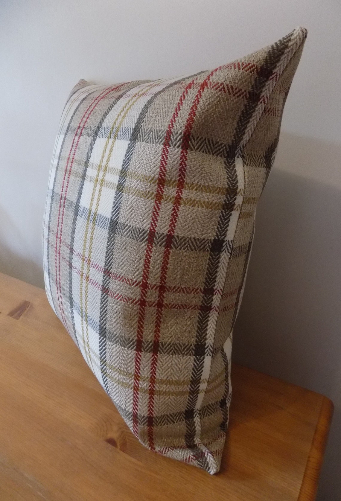 Gleneagles Tartan Cushion Cover UK Plaid Check Throw Pillow Etsy