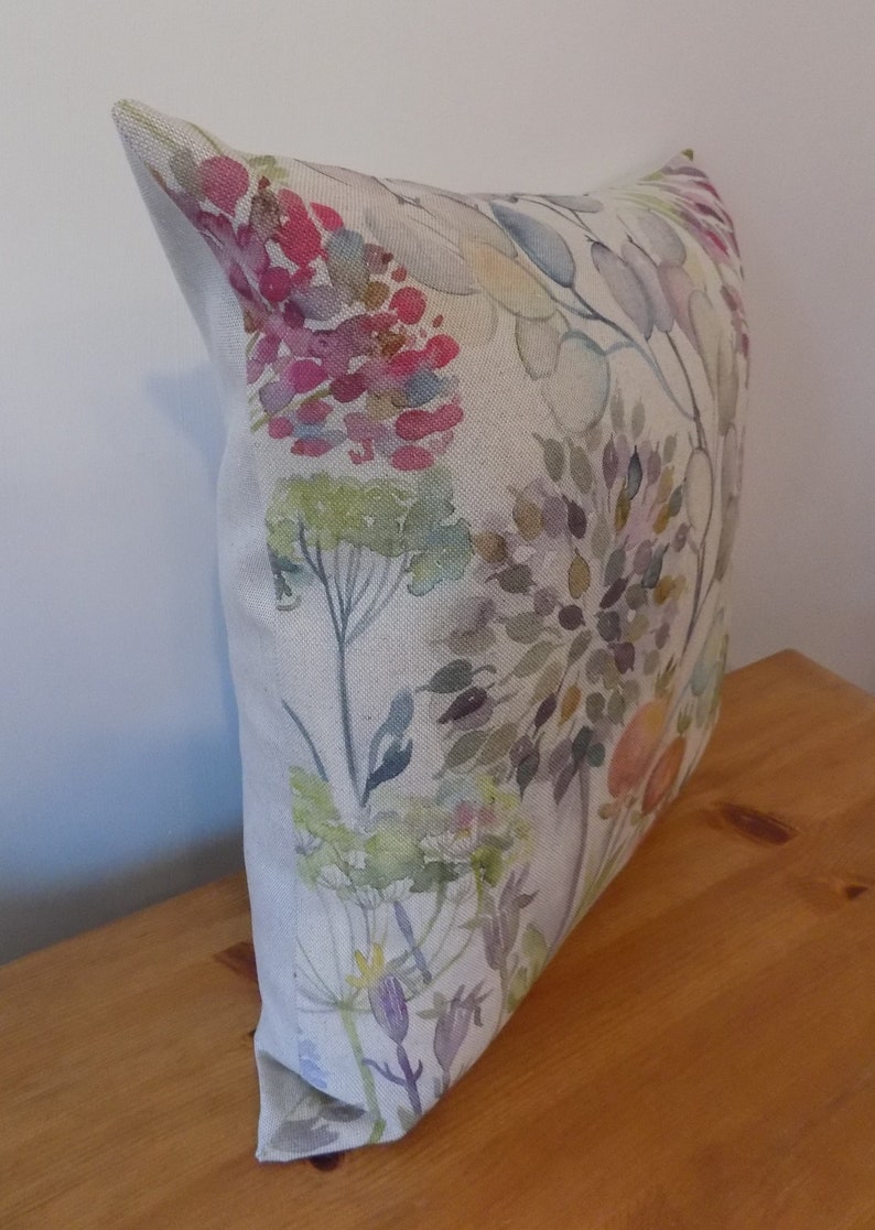 Voyage 'hedgerow' Cushion Cover UK Floral Throw Etsy UK