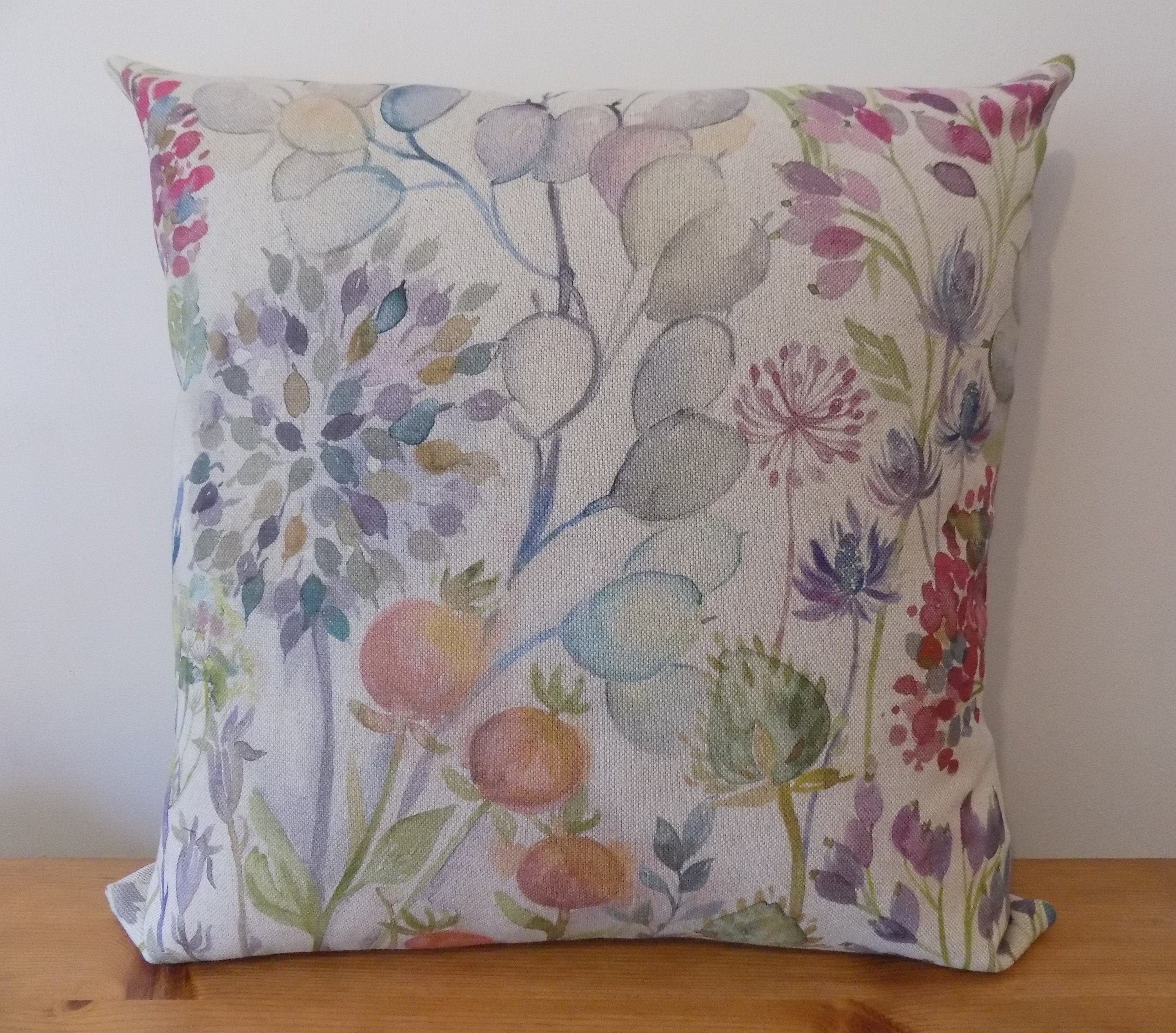 Voyage 'hedgerow' Cushion Cover UK Floral Throw Etsy UK