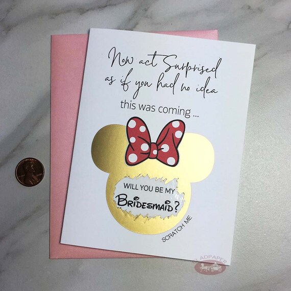 disney maid of honor proposal
