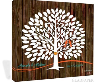 Wedding Guest Book Alternative, Wedding Tree Guestbook, Wedding Tree Guest book, Unique Wedding Guest Book Ideas, Rustic Guestbook