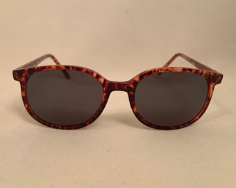 2127S  Classic Oval Tortoise Vintage Sunglasses, 1980's New Old Stock, Unworn