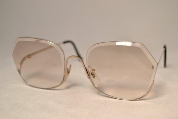 OVE-G Amazing 1970's Beveled Rimless Drop Arm Vin… - image 1