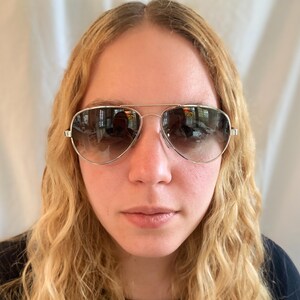 149S - Vintage Aviator Sunglasses, Smaller Size, New Old Stock